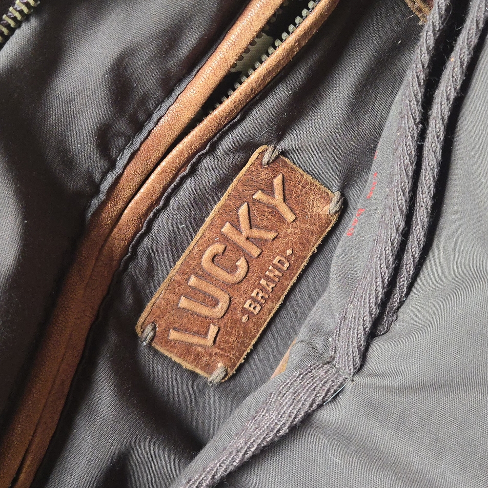 Lucky Brand Brown and Black Leather Detail - Picture 4 of 9